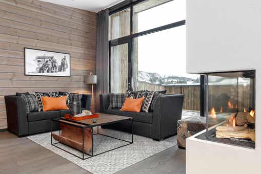 Hemsedal Skisenter - SKISTAR LODGE SUITES TOP VIEW 5103 - 3 sovrum, 8 sängar, 100m2 – Skistar Lodge Hemsedal Suite Mountain View