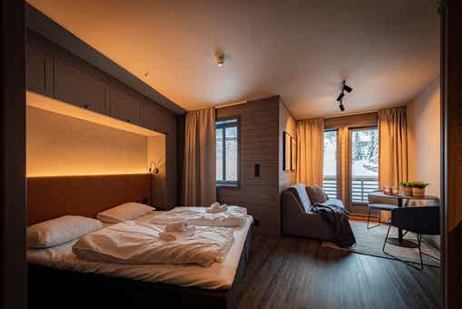 Hemsedal Skisenter - SKISTAR LODGE ALPIN STUDIO 317 SKI VIEW - 0 sovrum, 2 sängar, 28m2 – SkiStar Lodge Hemsedal Studio Mountain View